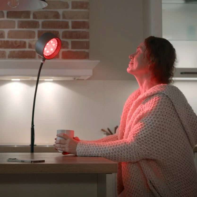 À quelle fréquence faut-il utiliser la lumière rouge ?