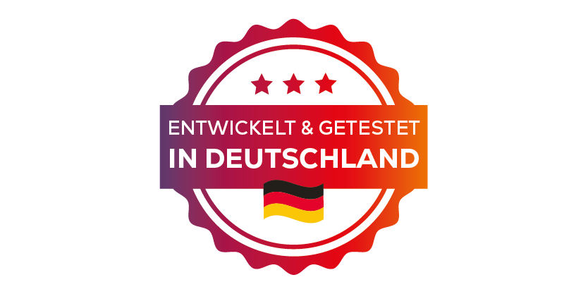 DEVELOPED IN GERMANY